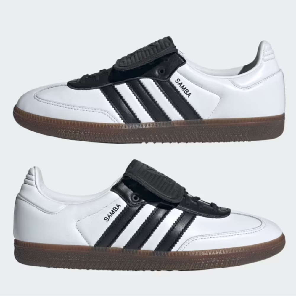 adidas Samba LT Cloud White / Core Black / Gum - Picture 5 of 12